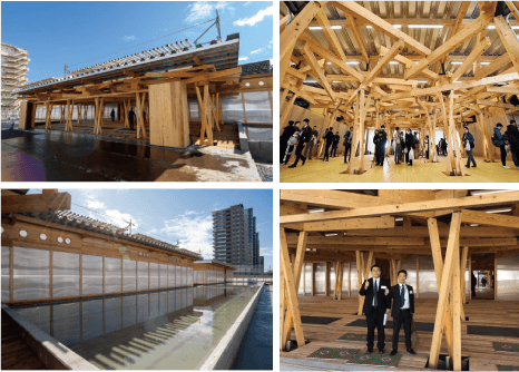 2020 TOKYO　オリンピック村で使われた木材